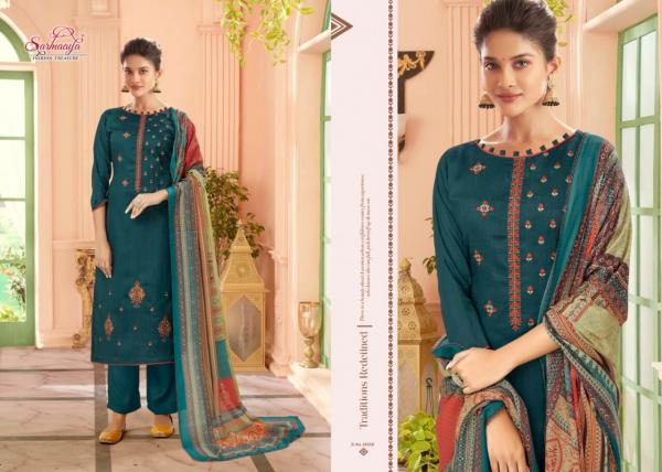 Shrmaaya Mishika Cotton Fancy Embroidery Salwar 